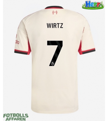 Liverpool Florian Wirtz #7 Bortatröja 2025-26 Kortärmad